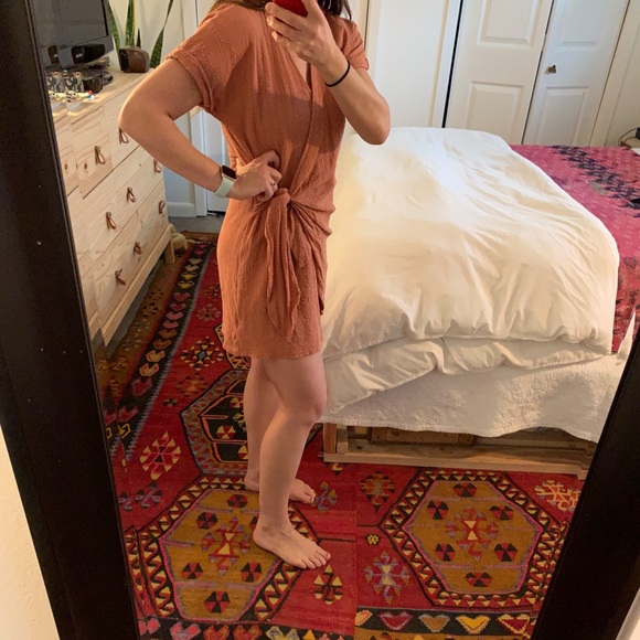 Vici Dolls Wrap Dress by Peach Love - Picture 3 of 8